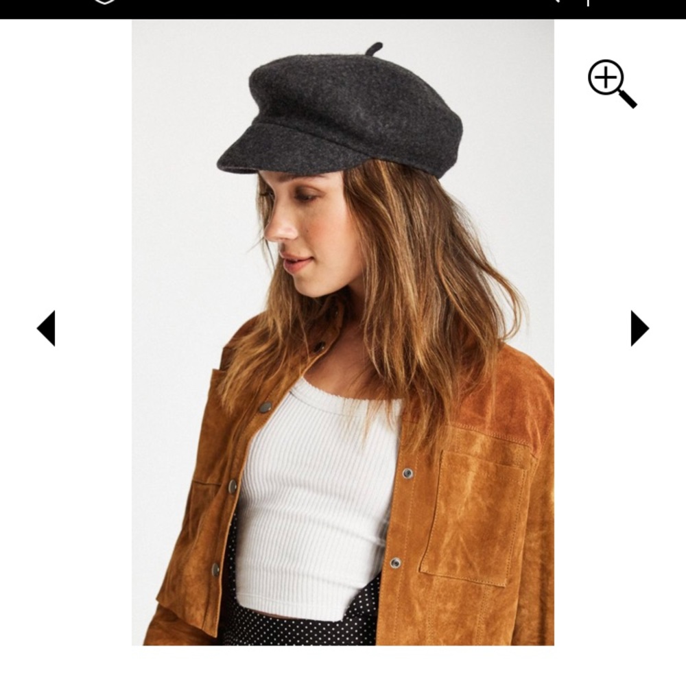 NWT Brixton Audrey Brim Beret